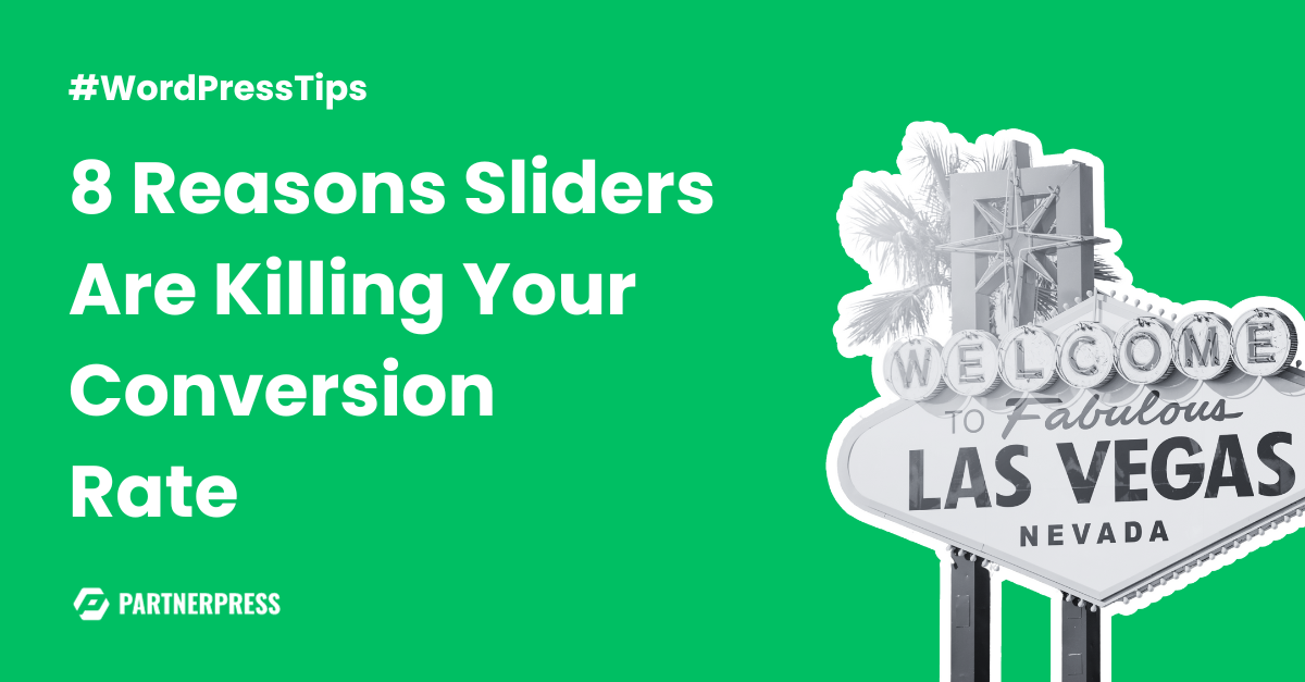 Blog Sliders Killing Conversion Rate Sliders